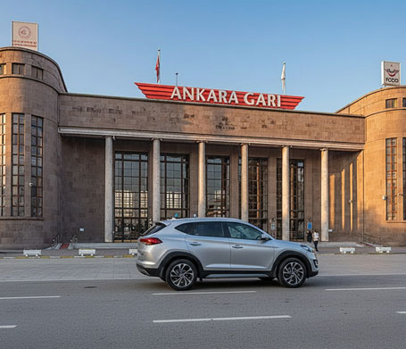 Ankara Tren İstasyonu Araç Kiralama