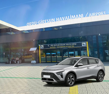 Car Rental Ordu-Giresun Airport